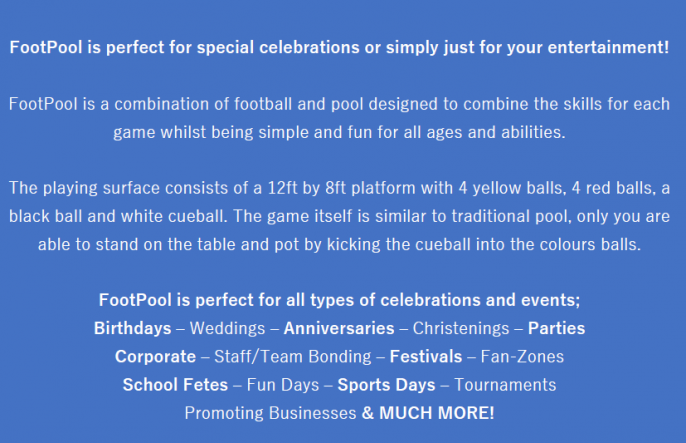 FOOTPOOL INFO